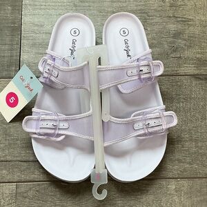 Cat & Jack Kids Purple Sandals